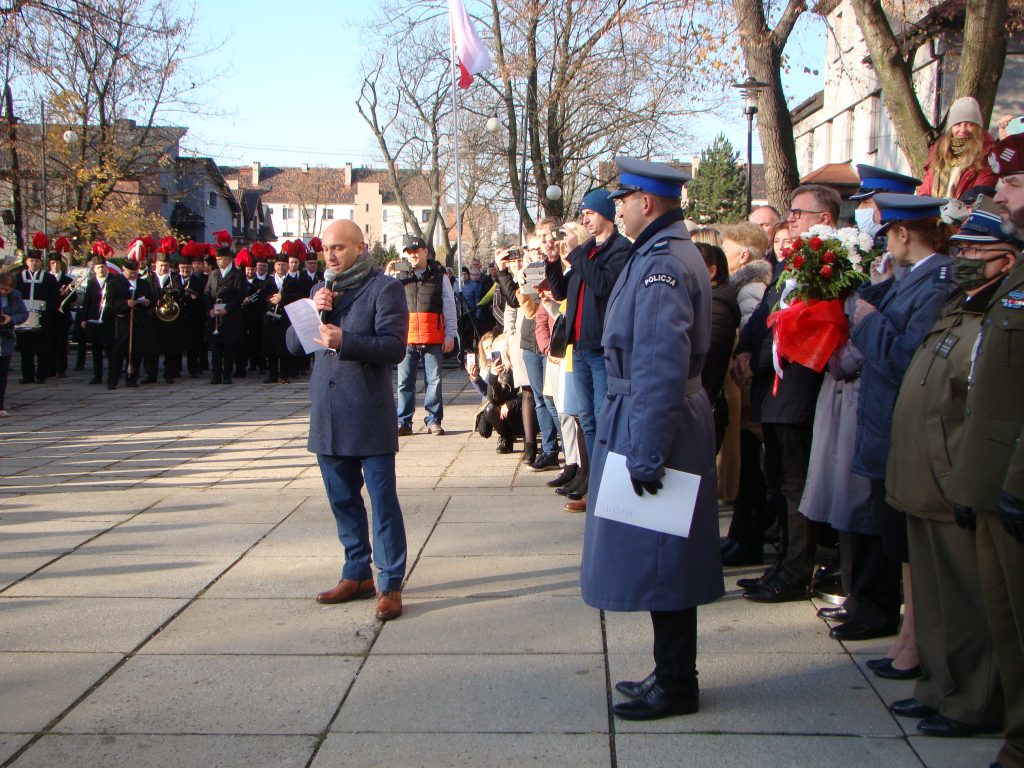 Obchody Dnia Niepodległości. Dekoracja.