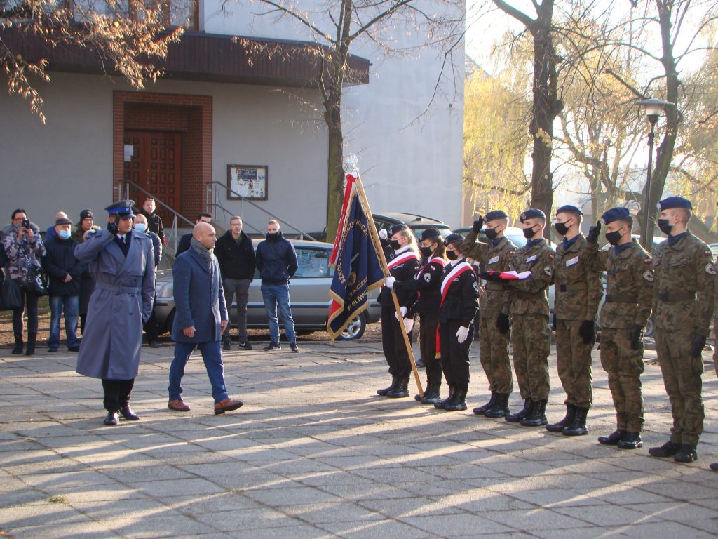 Obchody Dnia Niepodległości. Dekoracja.