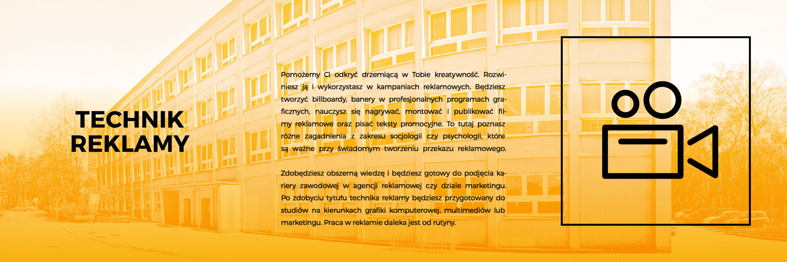 infor,acjmacja o kierunku technik rekalmy