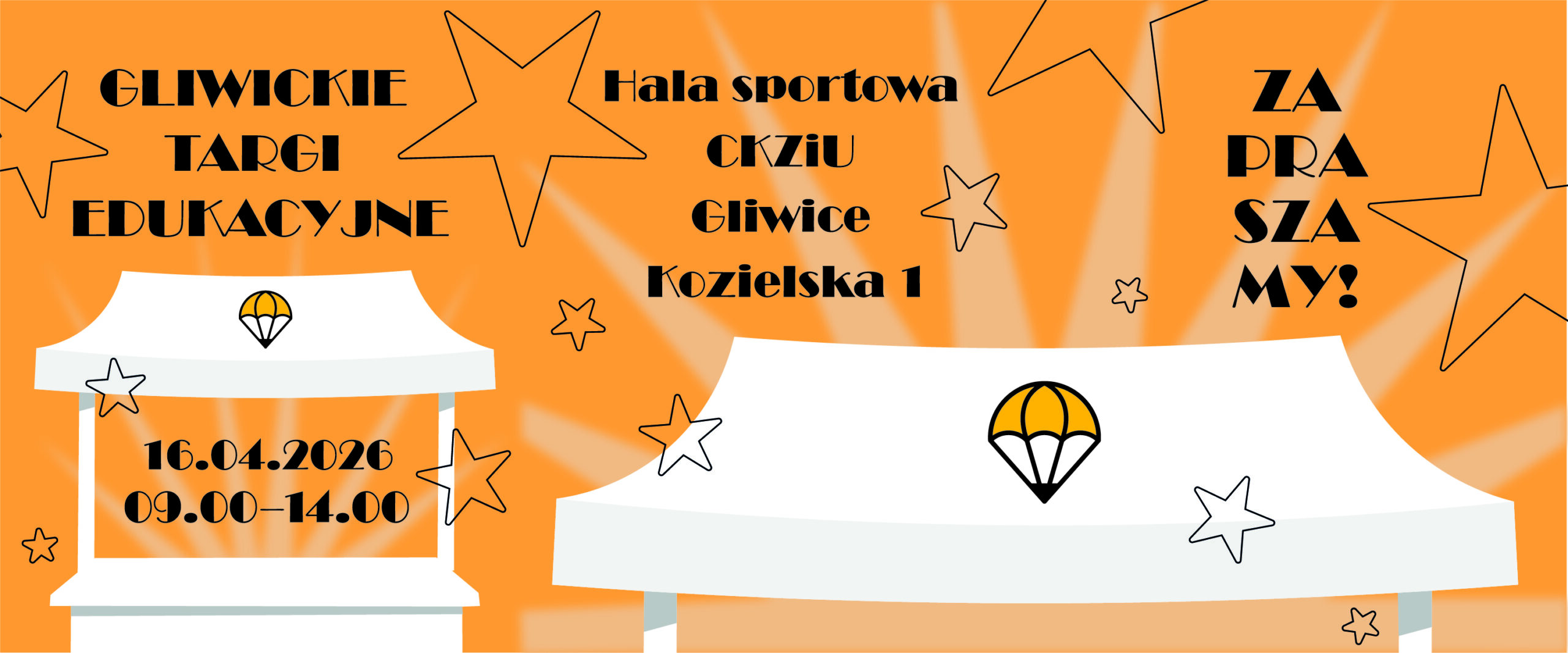 INFOMCJA O TARGACH EDUKACYYJNYCH W DNIU W DNIU 16.04 W HALI ciuk