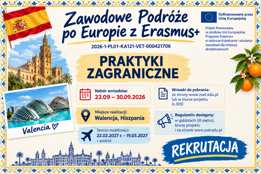 praktyki zagraniczne ogłoszenie o rekrutacji